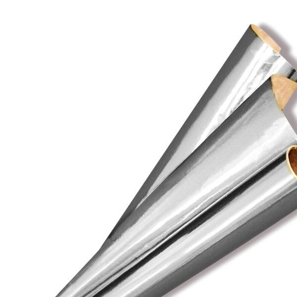 PAPEL MET. UNIFOIL METALUSTRE PLATA ROLLO C10M.